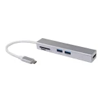 Equip USB-C Docking Station με HDMI 4K Ασημί (133480) 133480