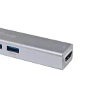 Equip USB-C Docking Station με HDMI 4K Ασημί (133480) 133480 - Image 4