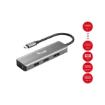 Equip USB-C Docking Station με HDMI/DisplayPort 4K PD Ethernet Γκρι (133485) 133485 - Image 2