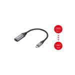 Equip Μετατροπέας USB-C male σε HDMI female Γκρι (133492) 133492