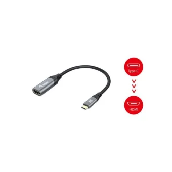 Equip Μετατροπέας USB-C male σε HDMI female Γκρι (133492) 133492