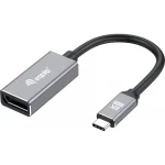 Equip Μετατροπέας USB-C male σε DisplayPort female Γκρι (133493) 133493