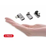 Equip Μετατροπέας USB-C male σε USB-C female Γκρι 1τμχ 133478 133478 - Image 5