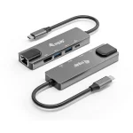 Equip USB-C Docking Station με HDMI 4K PD Ethernet Γκρι (133489) 133489 - Image 2