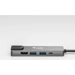 Equip USB-C Docking Station με HDMI 4K PD Ethernet Γκρι (133489) 133489 - Image 4