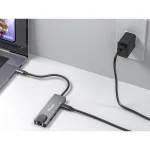 Equip USB-C Docking Station με HDMI 4K PD Ethernet Γκρι (133489) 133489 - Image 8