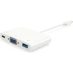 Equip USB-C Docking Station με Λευκό (133462) 133462