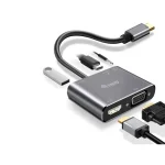 Equip USB-C Docking Station με HDMI 4K PD και συνδεση 2 Οθονών Ασημί (133483) 133483 - Image 5