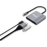 Equip USB-C Docking Station με HDMI 4K PD Γκρι (133488) 133488 - Image 2