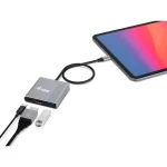 Equip USB-C Docking Station με HDMI 4K PD Γκρι (133488) 133488 - Image 5