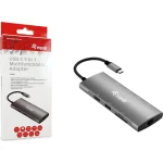 Equip USB-C Docking Station με HDMI 4K PD Ethernet Γκρι (133490) 133490 - Image 3