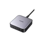 Ugreen Βάση Φόρτισης GaN με 2 Θύρες USB-A και 4 Θύρες USB-C 200W Power Delivery / Quick Charge 2.0 σε Μαύρο χρώμα (Nexode GaN CD271) - Image 2