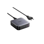 Ugreen Βάση Φόρτισης GaN με Θύρα USB-A και 3 Θύρες USB-C 100W Power Delivery / Quick Charge 4.0 σε Μαύρο χρώμα (Nexode CD328) - Image 2