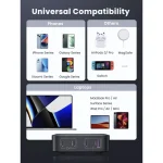 Ugreen Βάση Φόρτισης GaN με Θύρα USB-A και 3 Θύρες USB-C 100W Power Delivery / Quick Charge 4.0 σε Μαύρο χρώμα (Nexode CD328) - Image 9