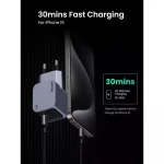 Ugreen Φορτιστής Χωρίς Καλώδιο GaN 30W Power Delivery / Quick Charge 3.0 Γκρι (Nexode Pro) - Image 4