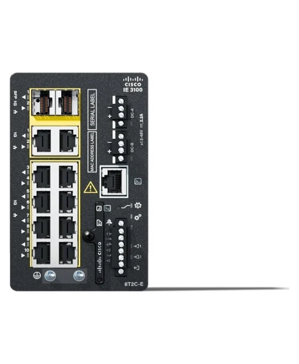 Cisco IE-3100-8T2C-E Managed L2 Switch με 8 Θύρες Gigabit (1Gbps) Ethernet IE-3100-8T2C-E