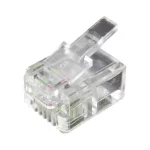 Equip Βύσμα RJ-11 male 100τμχ Διάφανο 121131 121131 - Image 2