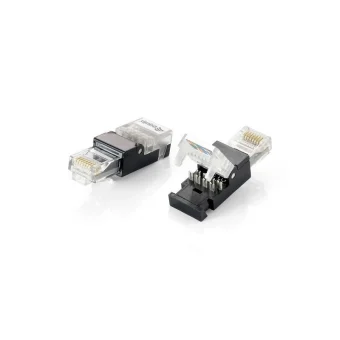 Equip Βύσμα RJ-45 2τμχ Μαύρο 121163 121163