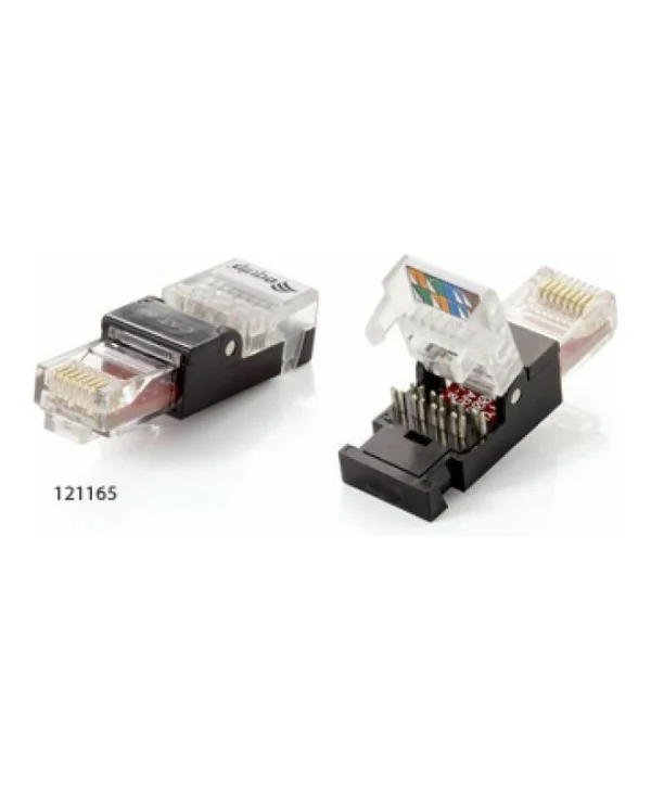 Equip Βύσμα RJ-45 male 2τμχ Μαύρο 121165 121165