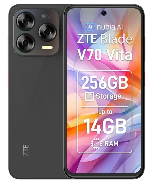 ZTE Blade V70 Vita Dual SIM (4/256GB) Stone Gray