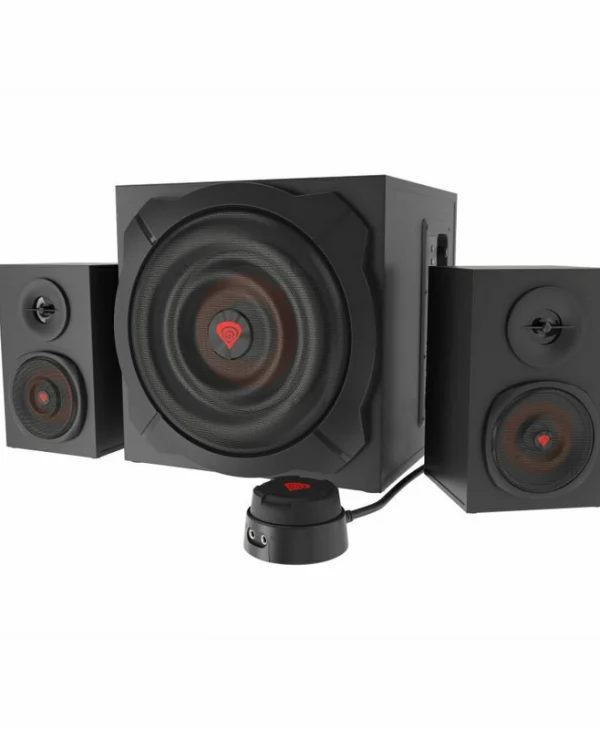Genesis Helium 610BT Ηχεία Υπολογιστή 2.1 με Bluetooth και Ισχύ 60W σε Μαύρο Χρώμα