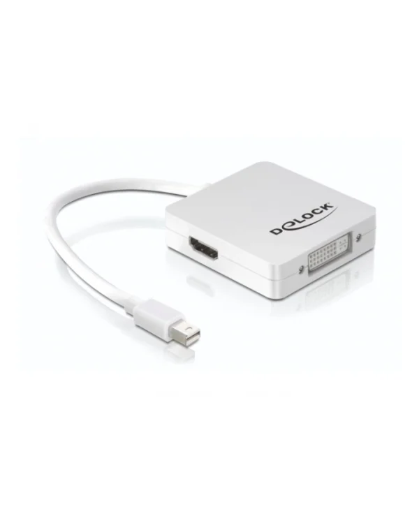 DeLock mini Displayport male - DP/HDMI/DVI-D female (61768) 61768