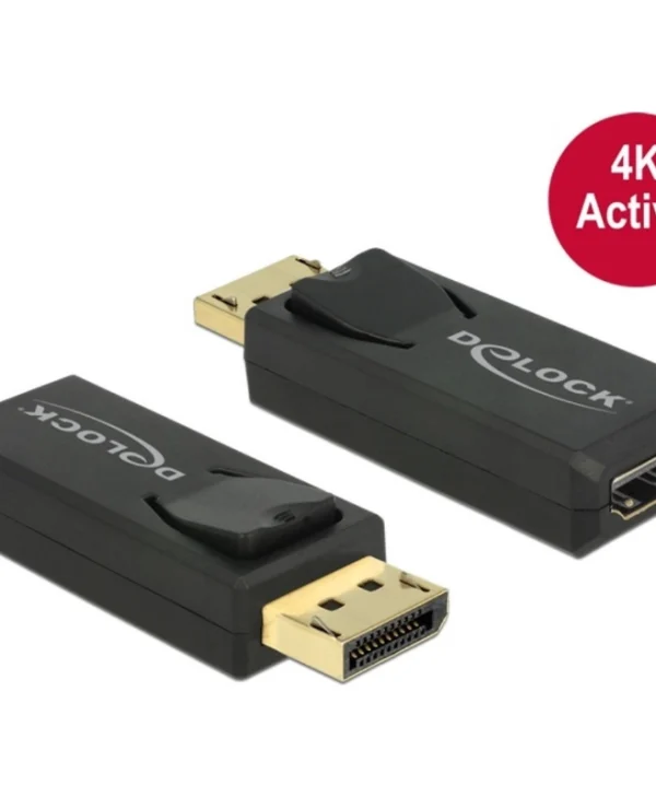 DeLock Μετατροπέας HDMI female σε DisplayPort male 1τμχ 65573 65573