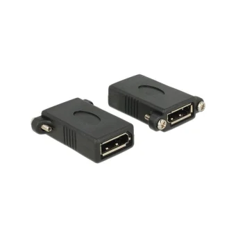 DeLock Μετατροπέας DisplayPort female σε DisplayPort female 1τμχ 85123 85123