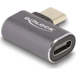 DeLock Μετατροπέας USB-C male σε USB-C female Γκρι 1τμχ 60047 60047 - Image 2