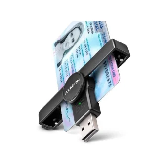 Axagon Pocketreader Usb-a Id Card Reader