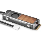 Axagon Ψύξη Μ.2 SSD Γκρι