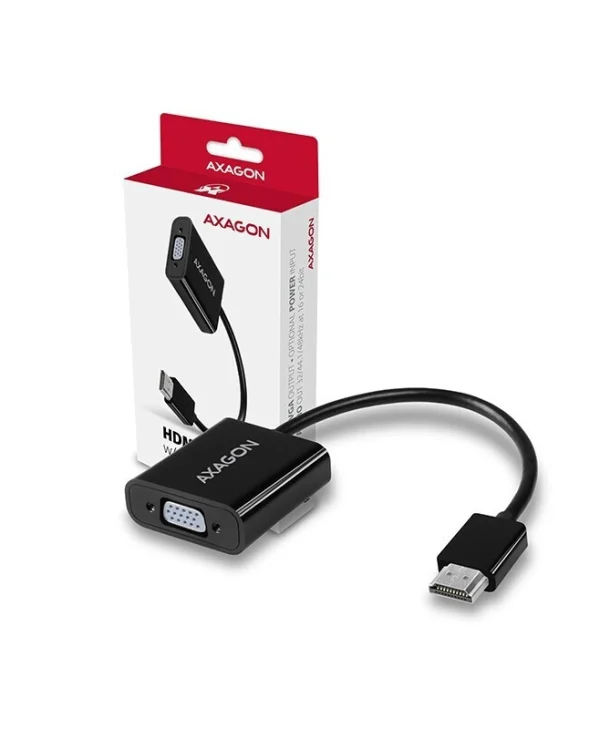 Axagon Μετατροπέας HDMI male σε VGA female 1τμχ RVH-VGAN RVH-VGAN