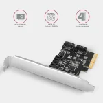 Axagon Κάρτα PCIe σε 4 θύρες SATA - Image 2
