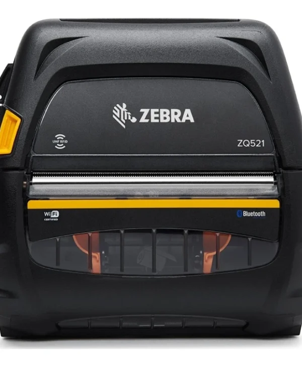 Zebra ZQ521 Φορητός Εκτυπωτής Ετικετών Απευθείας Μεταφοράς USB, Wi-Fi, Bluetooth 203 dpi