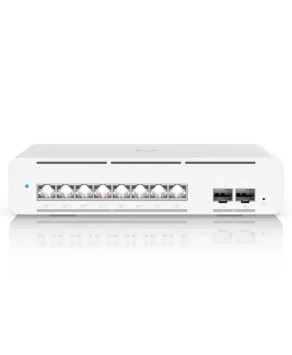 Ubiquiti UniFi Pro XG Managed L3 PoE Switch με 8 Θύρες Gigabit (1Gbps) Ethernet