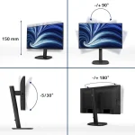 Philips 24B2U3301 IPS Monitor 23.8" FHD 1920x1080 με Χρόνο Απόκρισης 4ms GTG - Image 10
