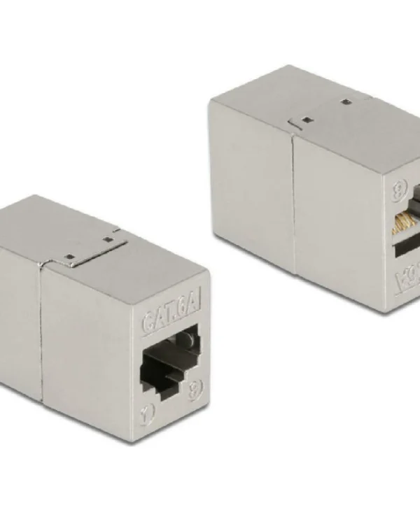 DeLock Μετατροπέας RJ-45 female σε RJ-45 female Ασημί 1τμχ 87037 87037
