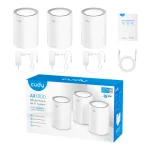 Cudy M1800 v1 WiFi Mesh Network Access Point Wi‑Fi 6 Dual Band (2.4 & 5GHz) σε Τριπλό Kit - Image 3