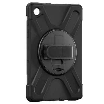 4Smarts Back Cover Σιλικόνης Περιστρεφόμενη Μαύρο Galaxy Tab A9 Plus 540407 540407