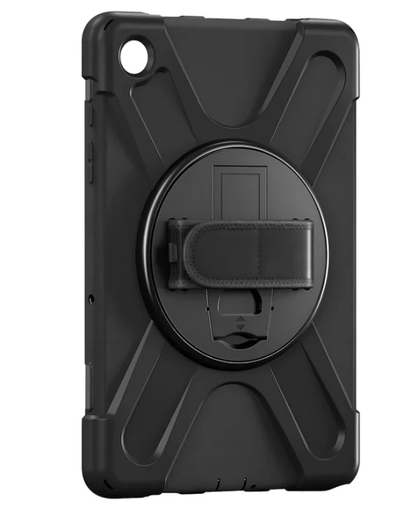 4Smarts Back Cover Σιλικόνης Περιστρεφόμενη Μαύρο Galaxy Tab A9 Plus 540407 540407