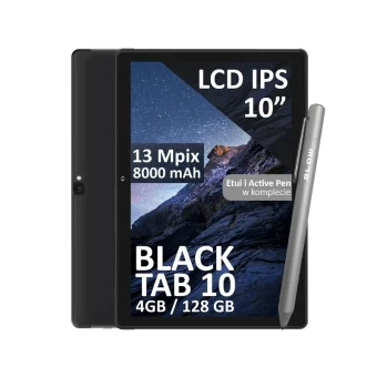 Blow BlackTAB10 4G 10.1" Tablet (4GB/128GB) Μαύρο