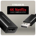 Axagon Μετατροπέας DisplayPort male σε HDMI female 1τμχ - Image 5