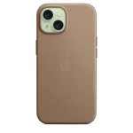 Apple Finewoven Back Cover Υφασμάτινο Καφέ (iPhone 15)