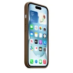 Apple Finewoven Back Cover Υφασμάτινο Καφέ (iPhone 15) - Image 2