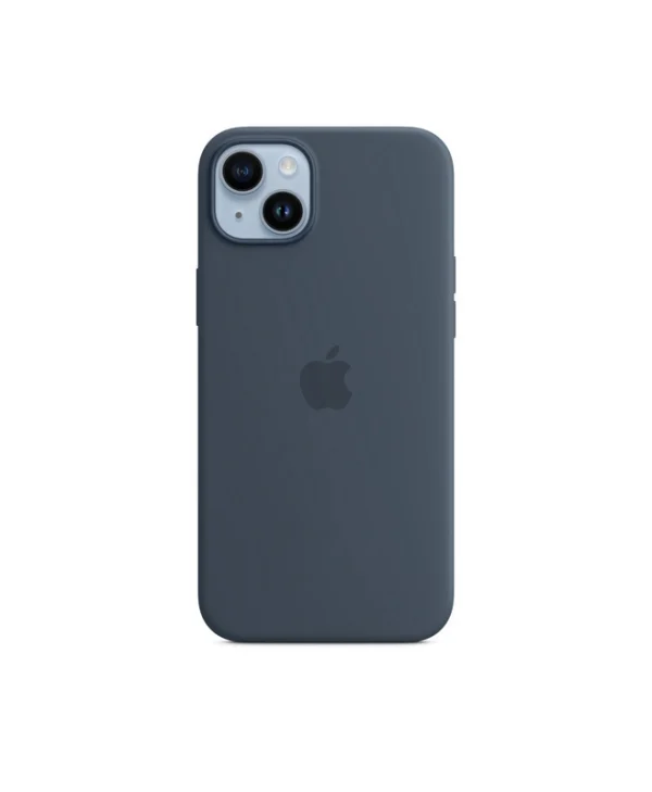 Apple Silicone Case With Magsafe Back Cover Σιλικόνης Μπλε (iPhone 14 Plus)