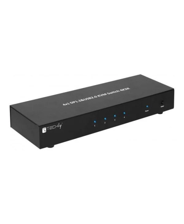 Techly IDATA DP-KVM4 KVM & Data Switch