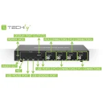 Techly IDATA DP-KVM4 KVM & Data Switch - Image 3