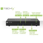 Techly IDATA DP-KVM4 KVM & Data Switch - Image 5