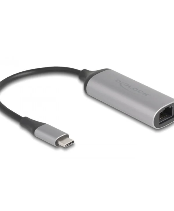 DeLock 81570 USB-C Αντάπτορας Δικτύου για Ενσύρματη σύνδεση Ethernet 81570