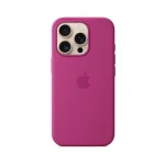 Apple Silicone Case with MagSafe Back Cover Σιλικόνης Φούξια (iPhone 16 Pro Max)